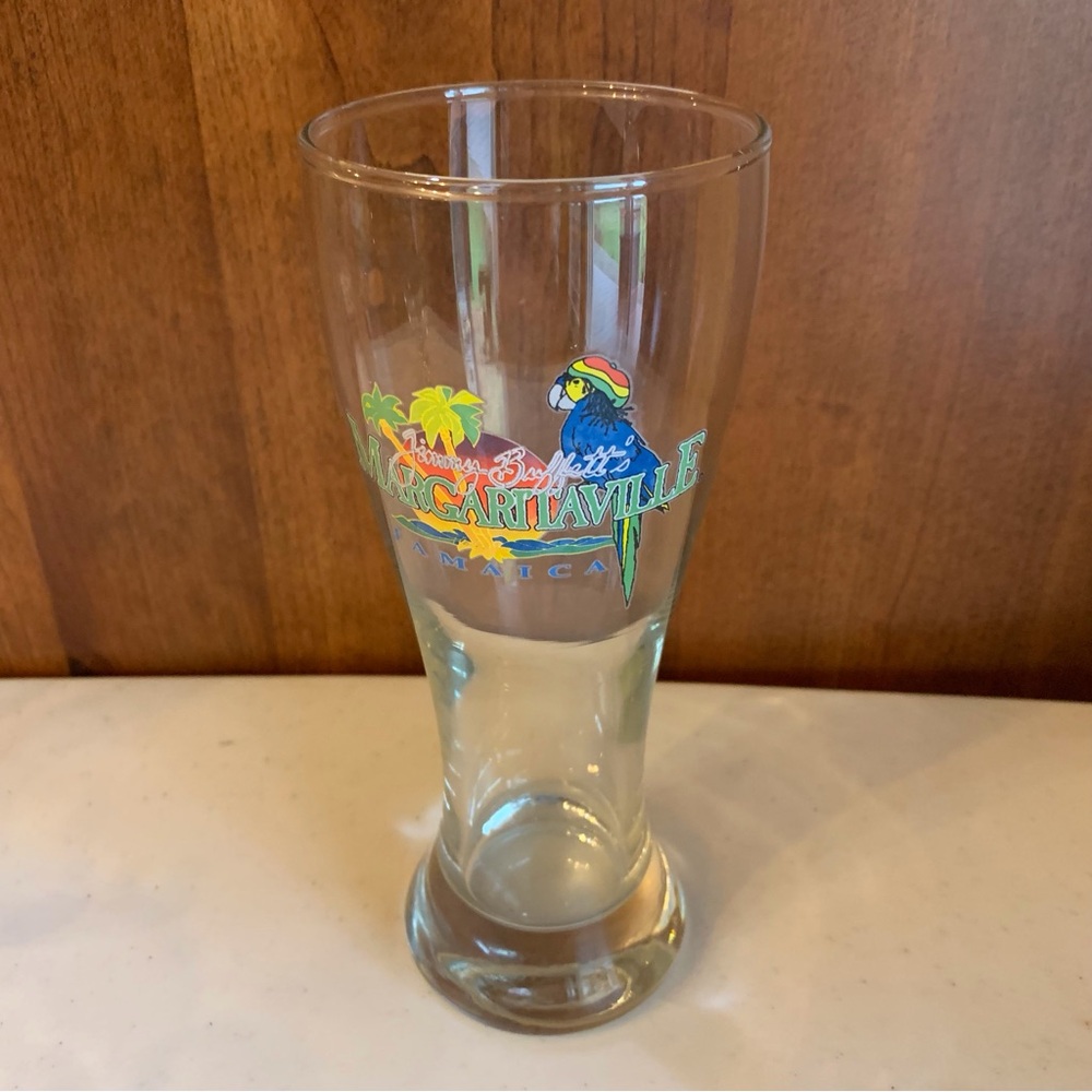 Jimmy Buffet Margaritaville JAMAICA Tall Pilsner Beer Glass